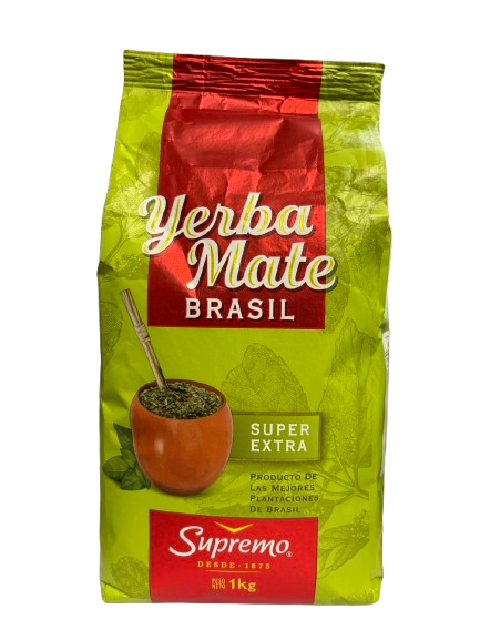 Yerba Mate Supremo Brasil 1 Kg (Best Before 01-05-2029)