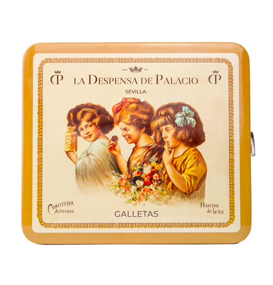 La Despensa de Palacio Lata de Galletas Spanish Biscuits in Decorative Tin 500g