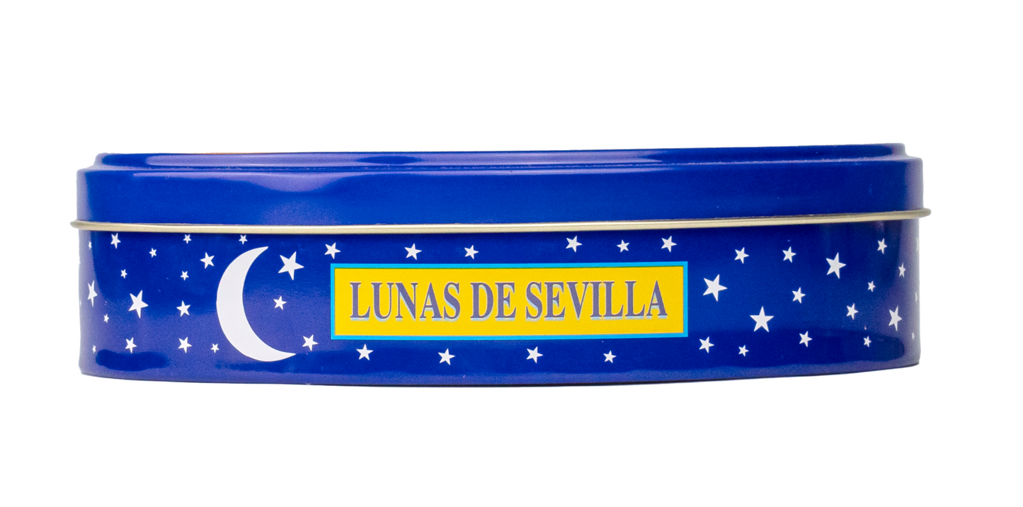 La Despensa de Palacio Lunas de Sevilla Spanish Candied Citrus in Decorative Tin 150g