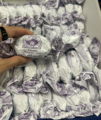 La Flor de Antequera CACAO Almond Polvorones No Manteca 5kg (Best Before 15-07-2026)