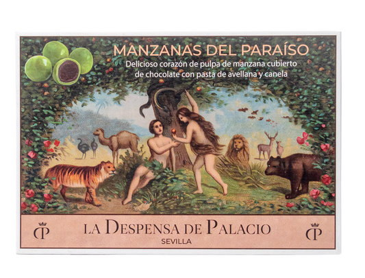 La Despensa de Palacio Manzanas del Paradiso Spanish Apples of Paradise Sweets 280g