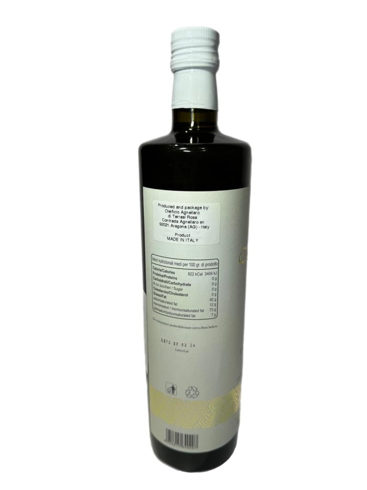 Olio Principe Sicilian Extra Virgin Olive Oil 1000ml