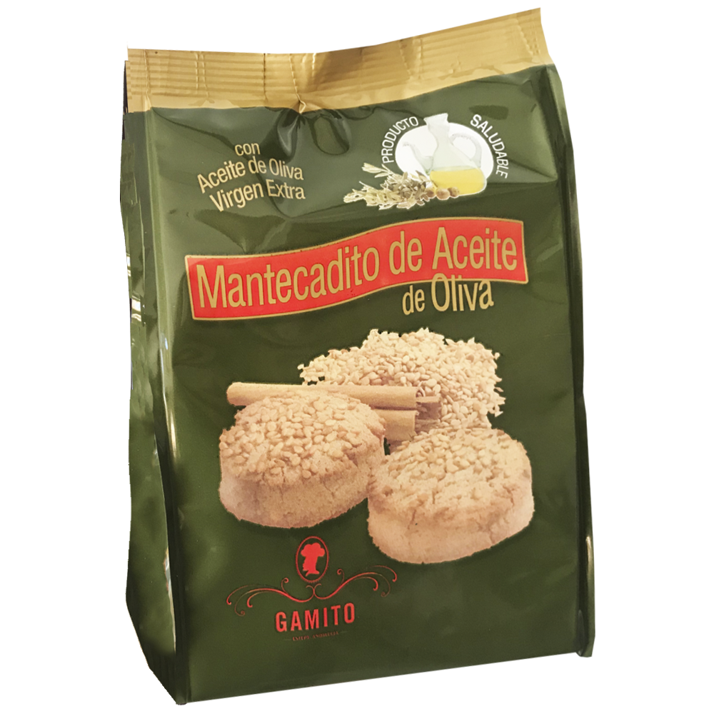 Gamito Mantecado De Aceite De Oliva Spanish Olive Oil Mantecado bag 160g (Best Before 31-08-2025)