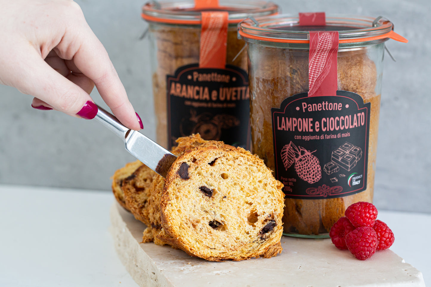 Cordero Panettone Arancia e Uvetta Orange and Raisin Italian Cake 200g