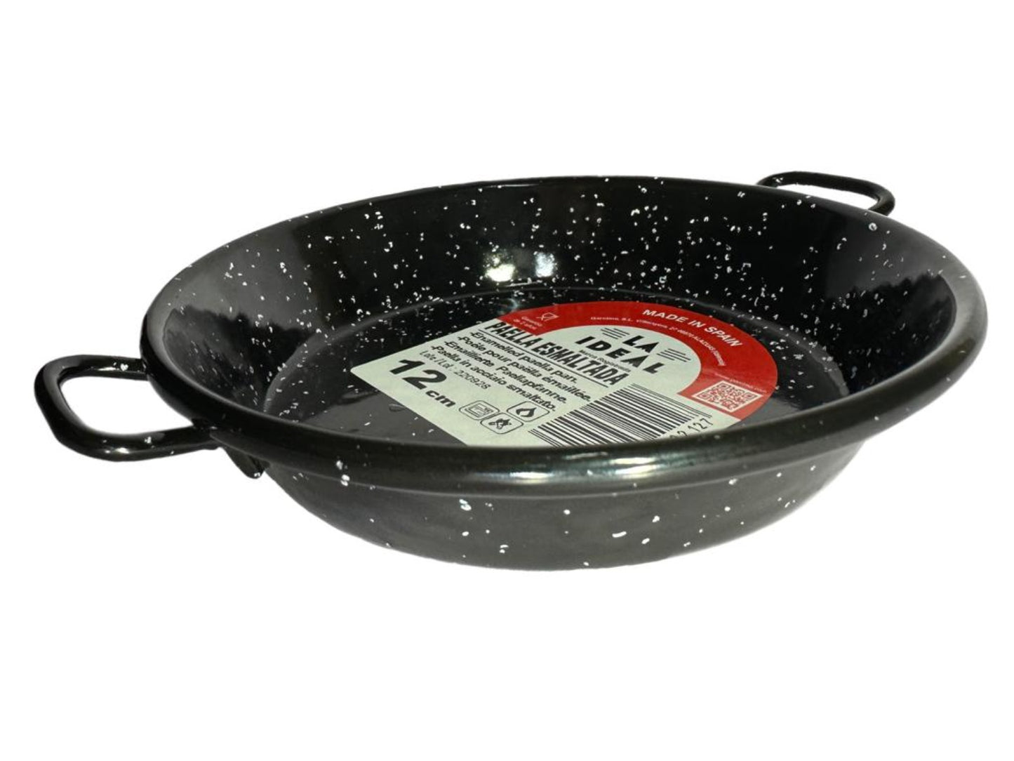 Garcima Paella Esmaltada Spanish Enamelled Paella Pan 12cm