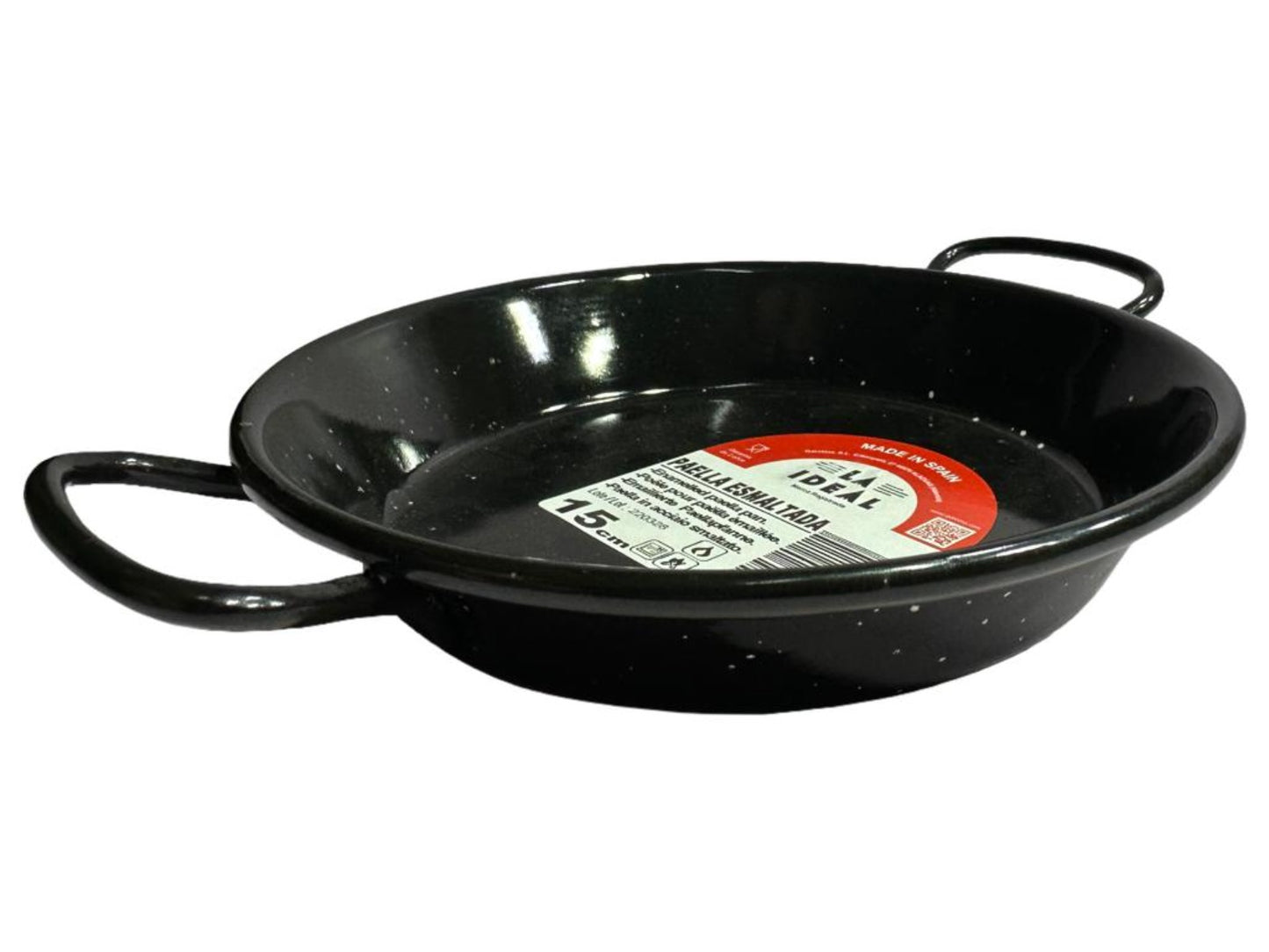 Garcima Paella Esmaltada Spanish Enamelled Paella Pan 15cm