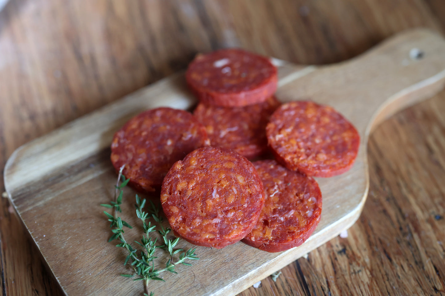 Hot Cantimpalo Full Salami Approx 400g random weight packet. Regular price $15.00 AUD (You are guaranteed to receive at least 385g of product, equivalent price of $38.96 per kg.)