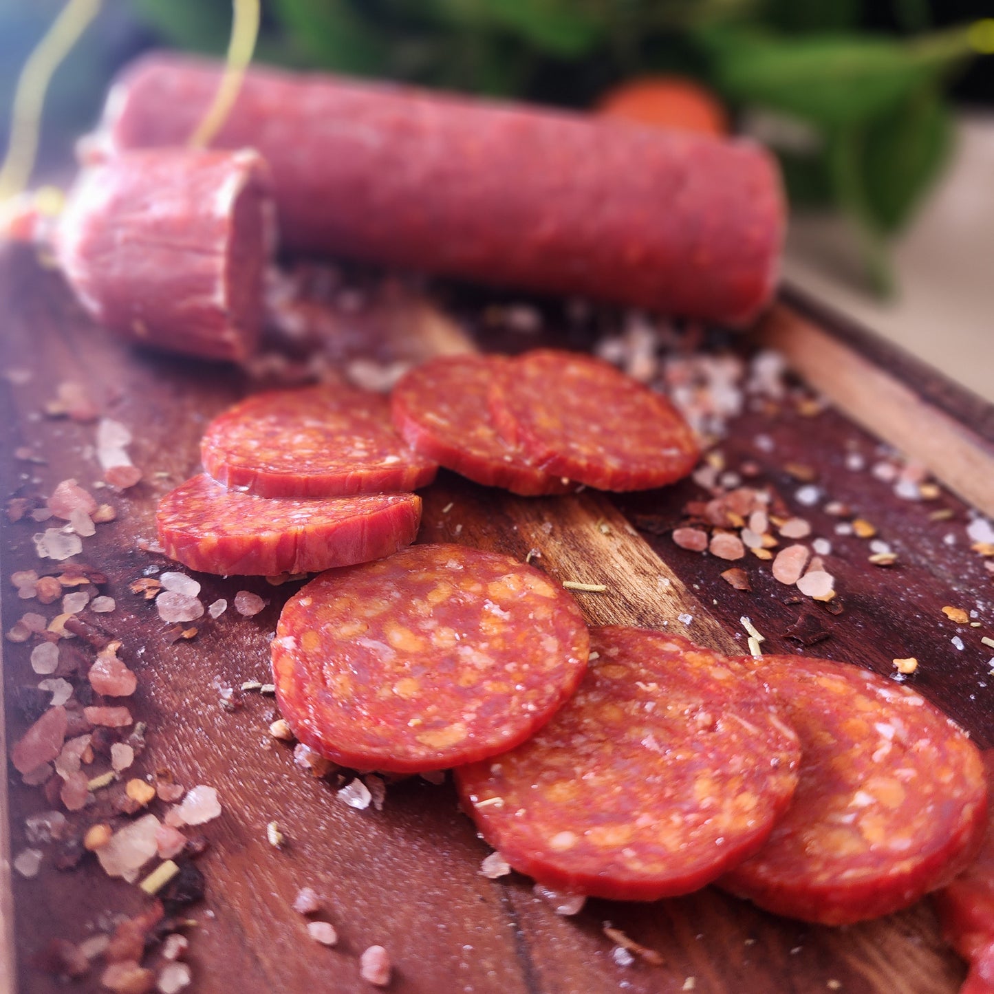 Hot Cantimpalo Full Salami Approx 400g random weight packet. Regular price $15.00 AUD (You are guaranteed to receive at least 385g of product, equivalent price of $38.96 per kg.)