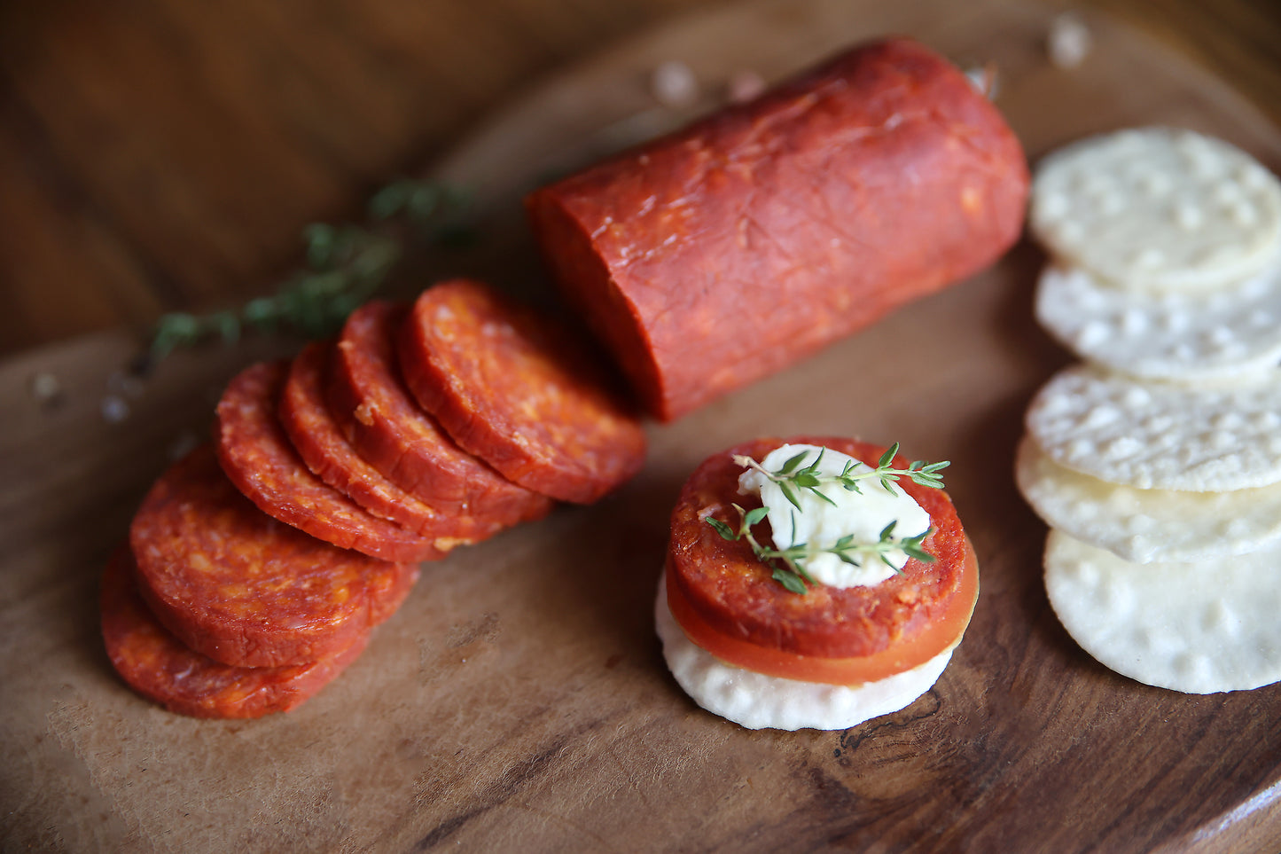 Hot Cantimpalo Full Salami Approx 400g random weight packet. Regular price $15.00 AUD (You are guaranteed to receive at least 385g of product, equivalent price of $38.96 per kg.)