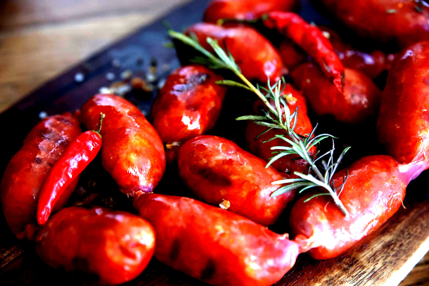 Fresh Spanish Chorizito Choricito Mini Chorizo 24 piece pack approx. 900g packet. Regular price $17.00. [You are guaranteed to receive at least 855g of product, equivalent price of $20.00 per kg.]