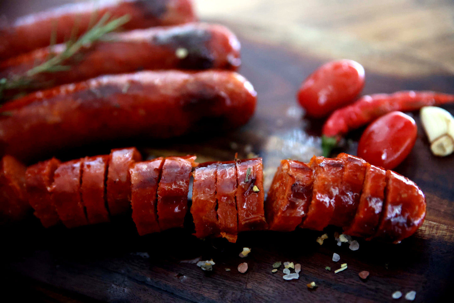 HOT Fresh Spanish Chorizo Random weight approx. 1kg packet 8 pieces regular price $16.00 AUD. You are guaranteed to receive at least 950g of product, equivalent price of $16.84 per kg.