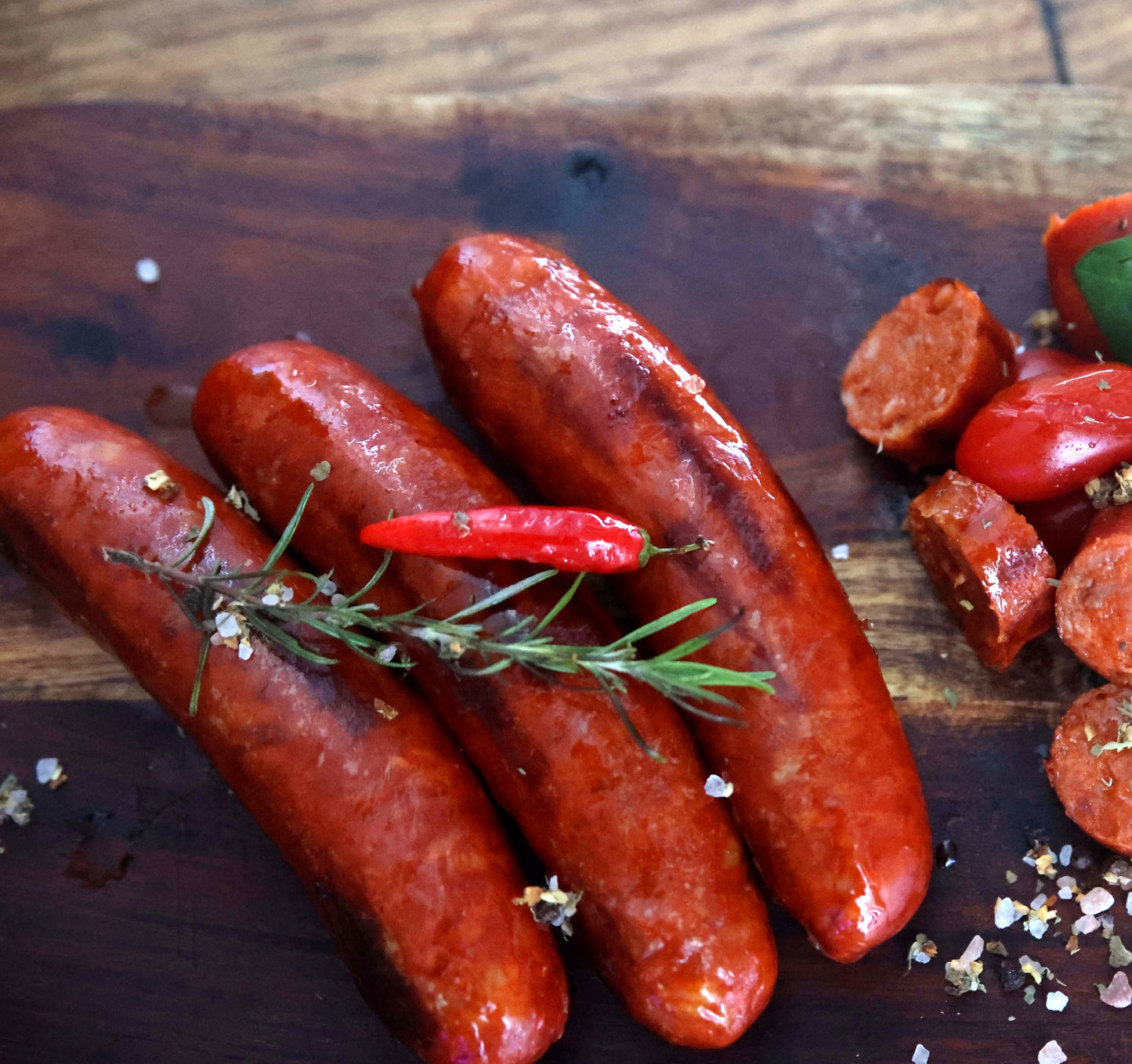 Fresh Spanish Chorizo Random weight approx. 1kg packet 8 pieces regular price $16.00 AUD. You are guaranteed to receive at least 950g of product, equivalent price of $16.84 per kg.