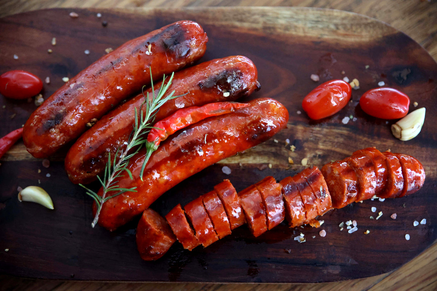 HOT Fresh Spanish Chorizo Random weight approx. 1kg packet 8 pieces regular price $18.00 AUD. You are guaranteed to receive at least 950g of product, equivalent price of $18.95 per kg.