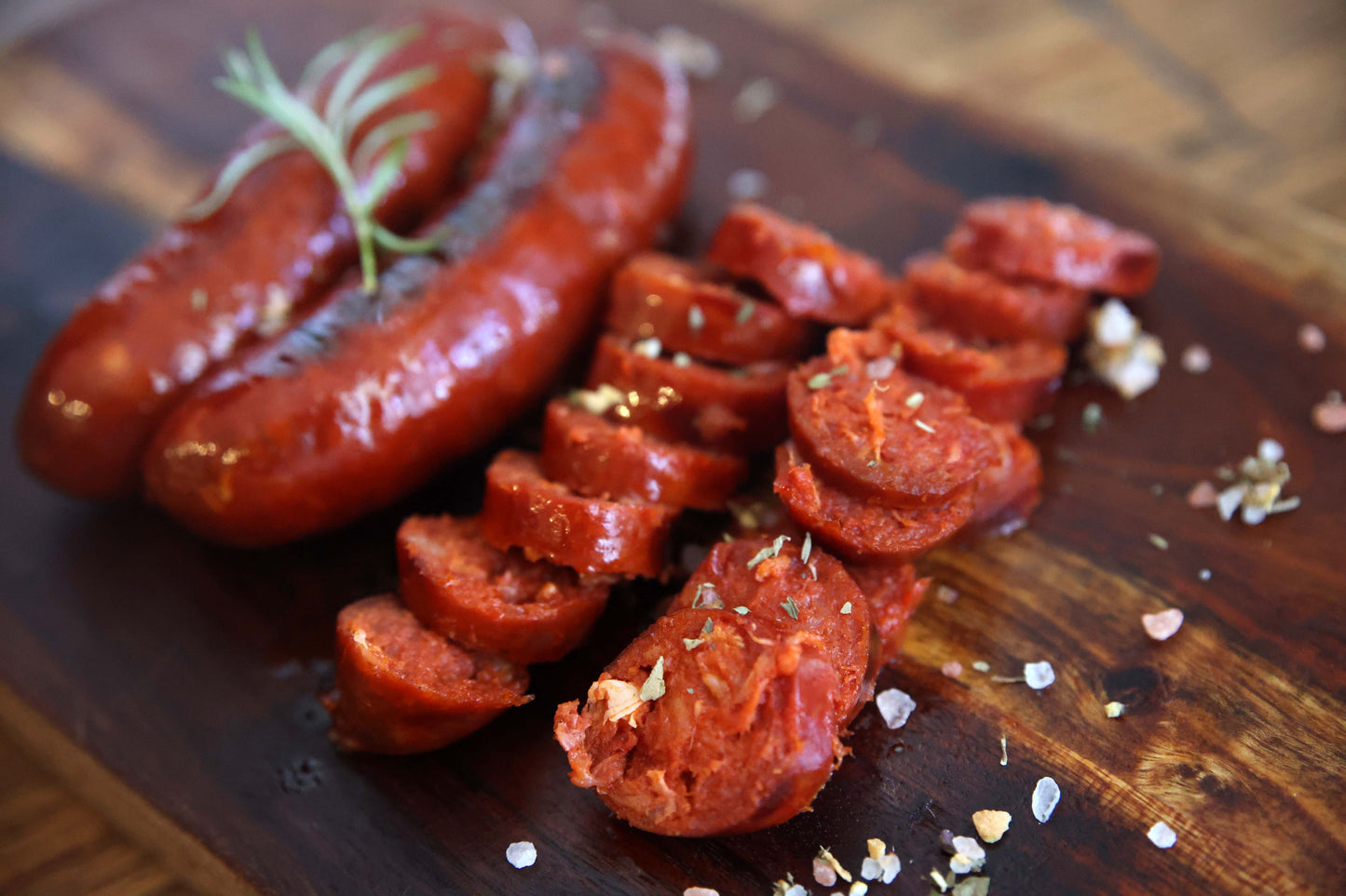 Artisan Traditional Chorizo 4 piece pack random weight approx 400g packet. Regular price $10.00 AUD [You are guaranteed to receive at least 390g of product, equivalent price of $25.64 per kg.]