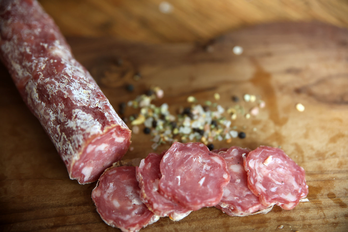 Truffle Salami Approx 400g random weight packet. Regular price $20.00 AUD (You are guaranteed to receive at least 385g of product, equivalent price of $53.33 per kg.)