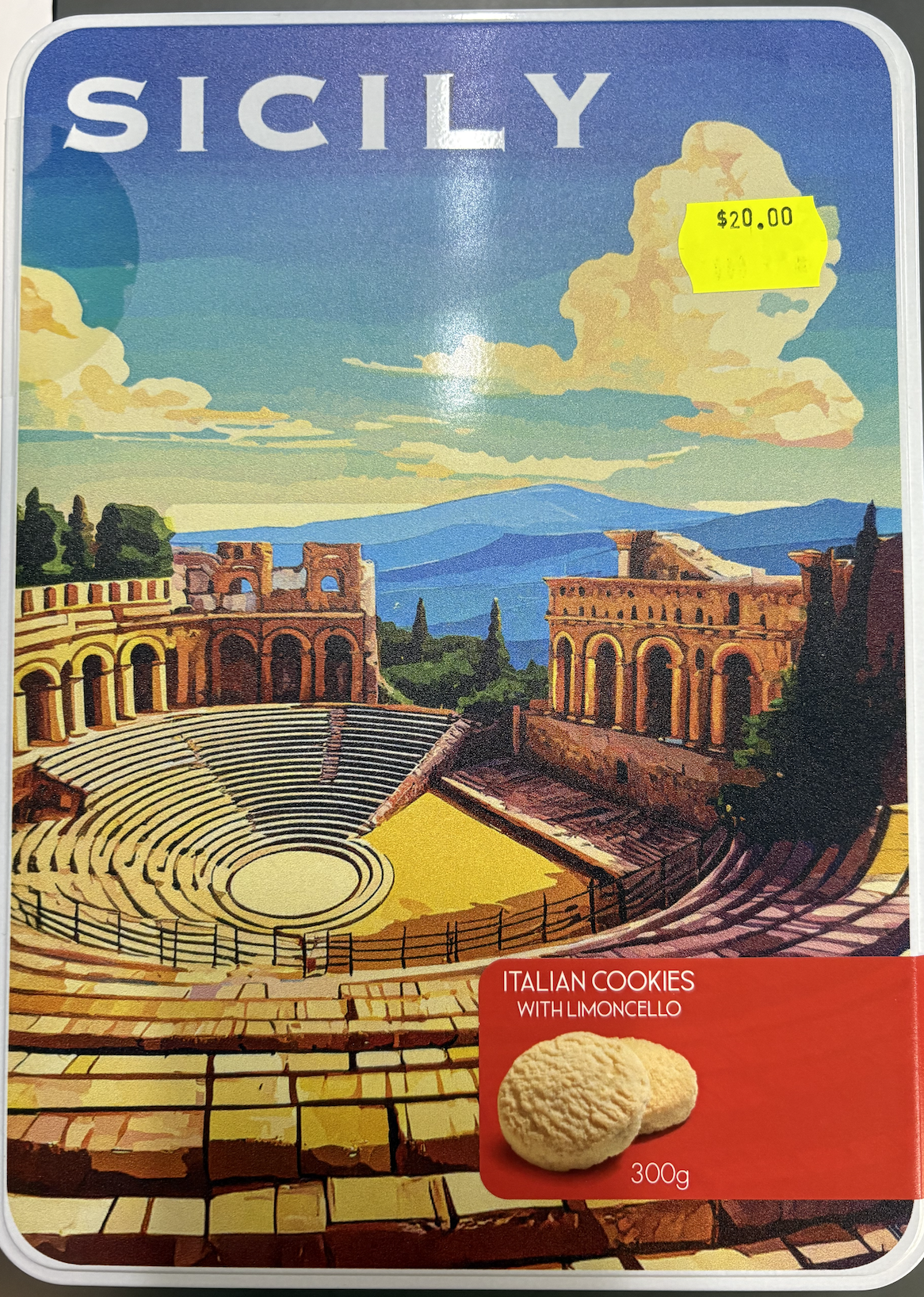 IN STORE ONLY - Italia in Scatola Italian Cookies with Limoncello 300g (Best Before 09-09-2026)