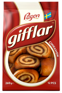 IN STORE ONLY - Gifflar Cinnamon Buns 12 pack (Best Before 18-07-2026)