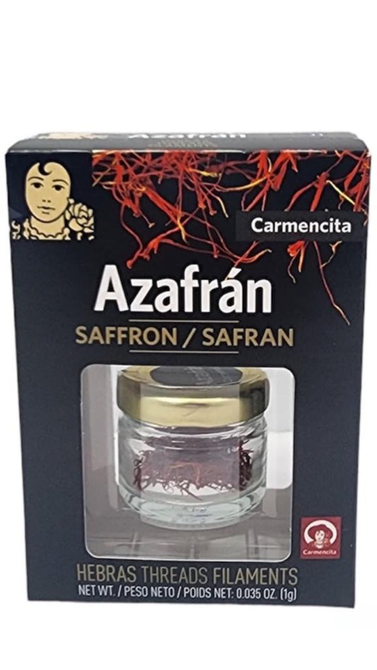 Carmencita Saffron Glass Jar 1g