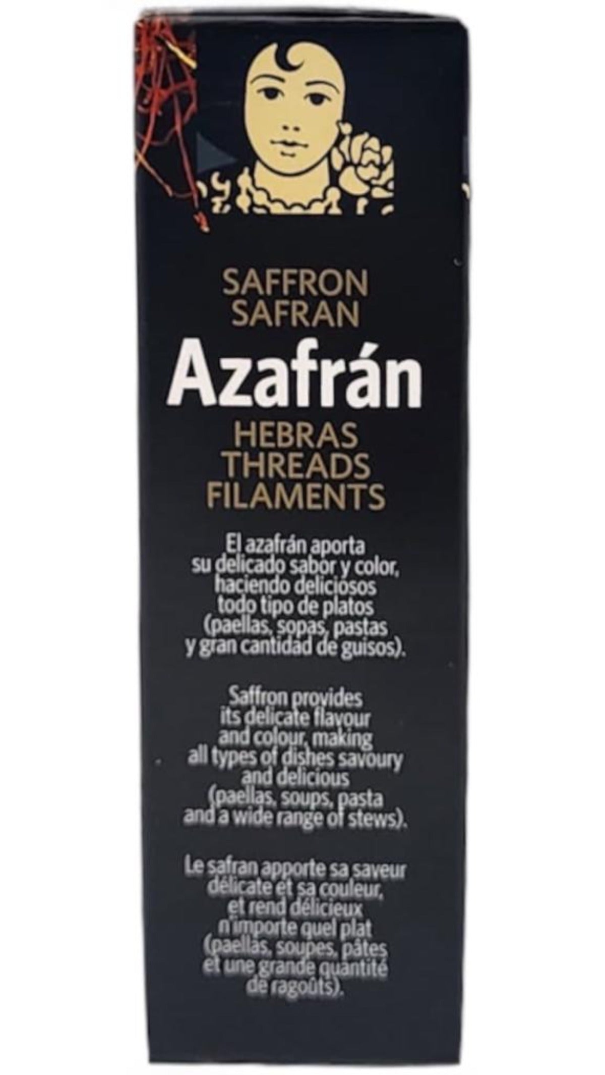 Carmencita Saffron Glass Jar 1g (Best Before 01-09-2026)