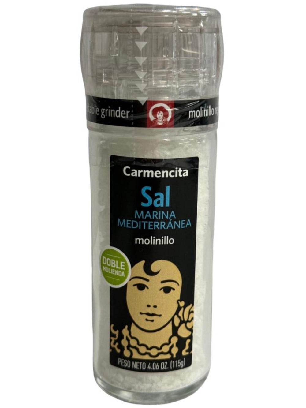 Carmencita Sea Salt Grinder 115g (Best Before 01-12-2027)
