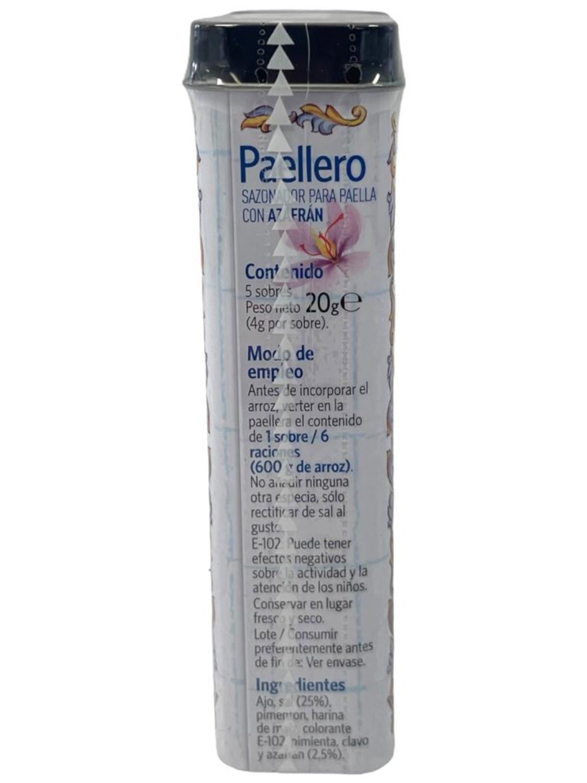 Carmencita Paellero Spanish Paella Seasoning 20g in Decorative Tin (Best Before 01-12-2025)
