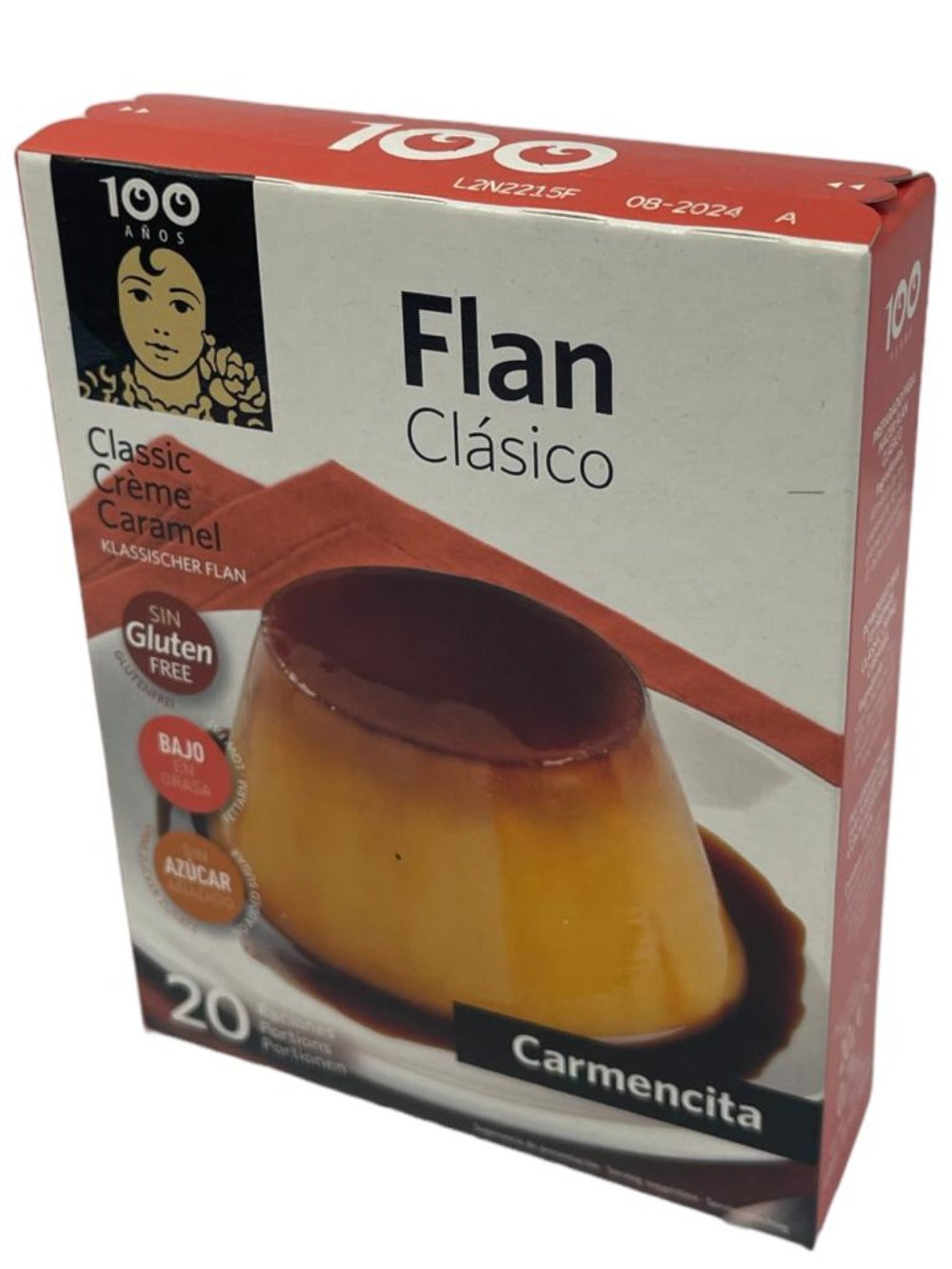 Carmencita Flan Spanish Pudding Custard Mix 20g - 3 Pack Total 60g (Best Before 01-12-2025)