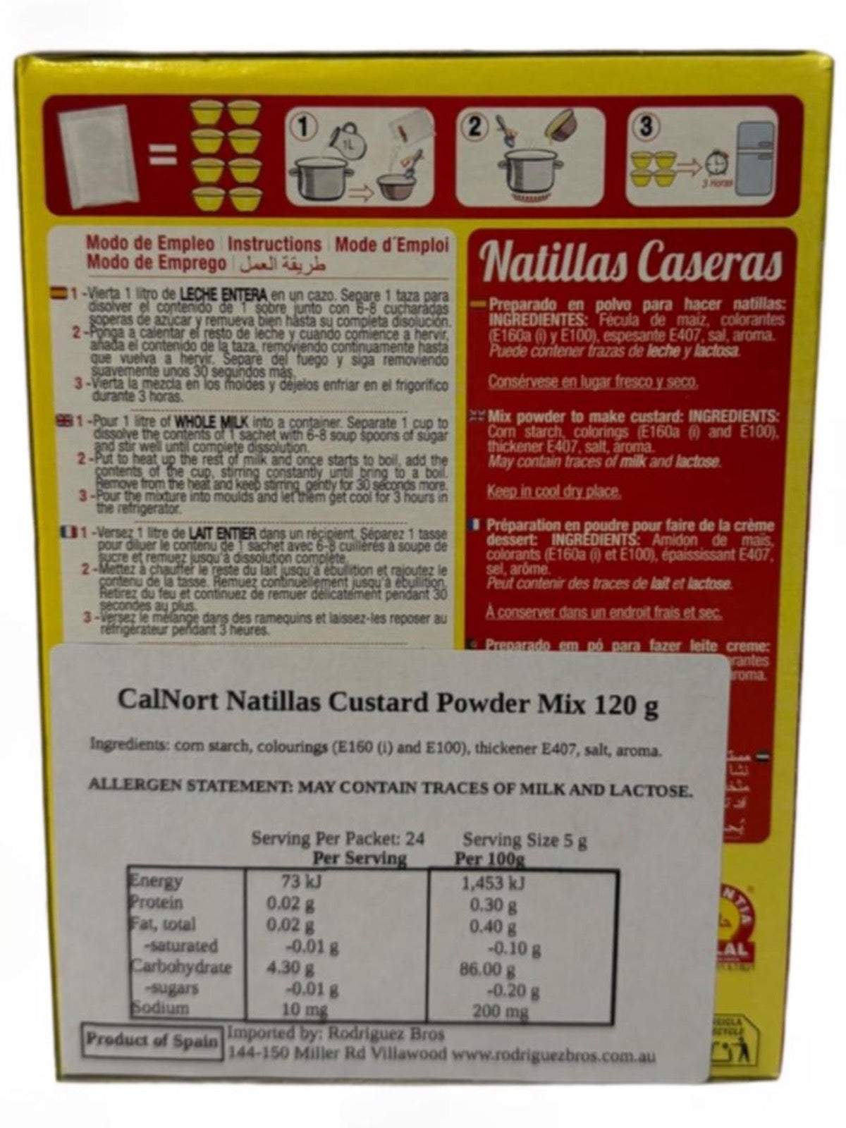 Calnort Natillas 120g