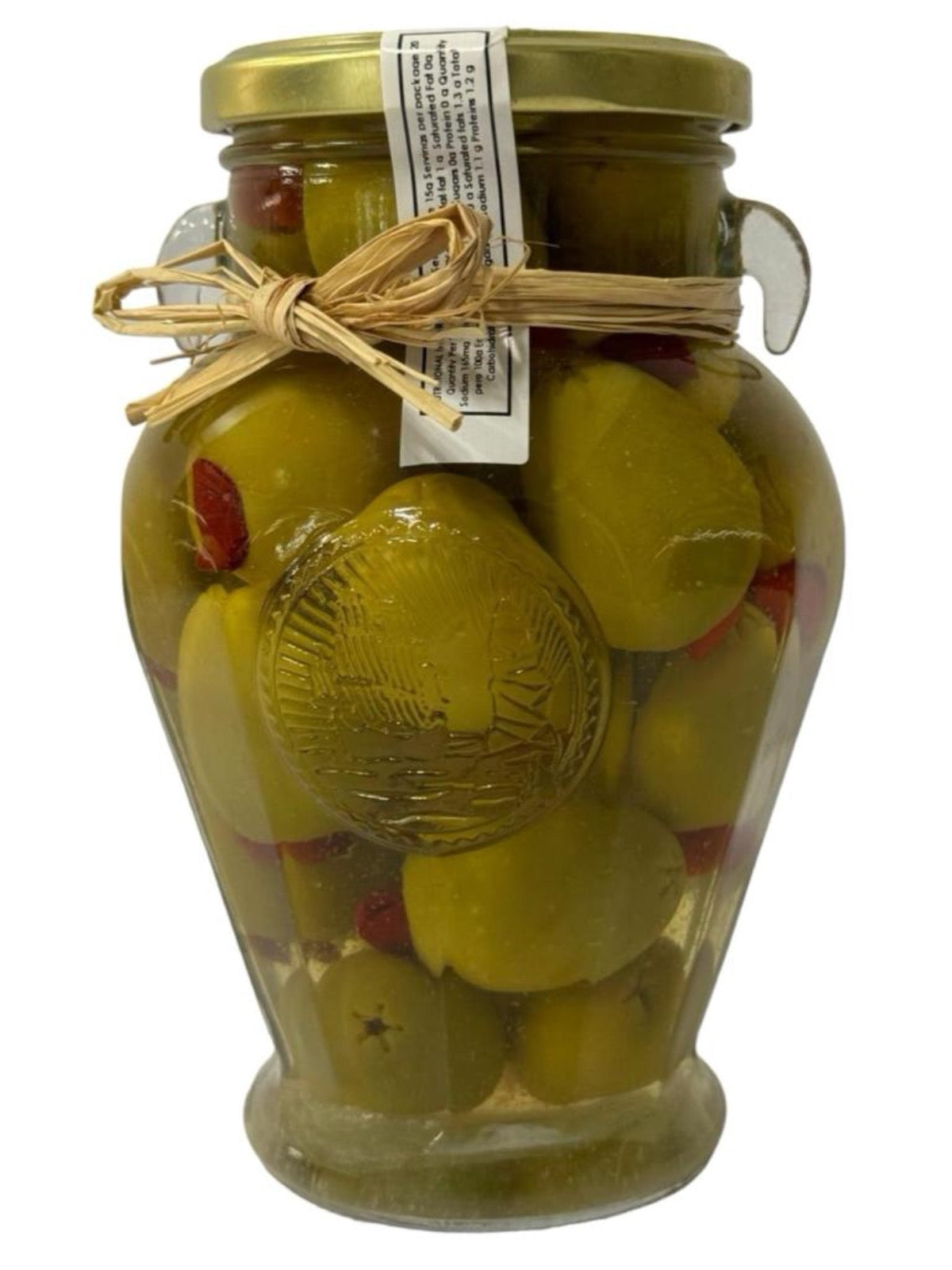 Torremar Spanish Hot Chilli Stuffed Gordal Olives 580g