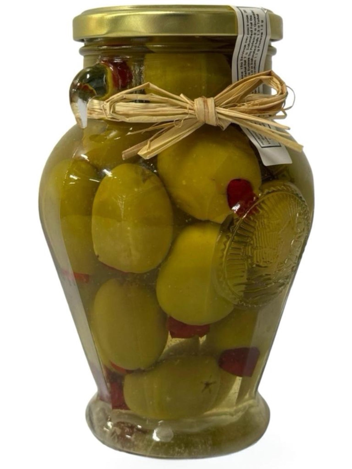 Torremar Spanish Hot Chilli Stuffed Gordal Olives 580g