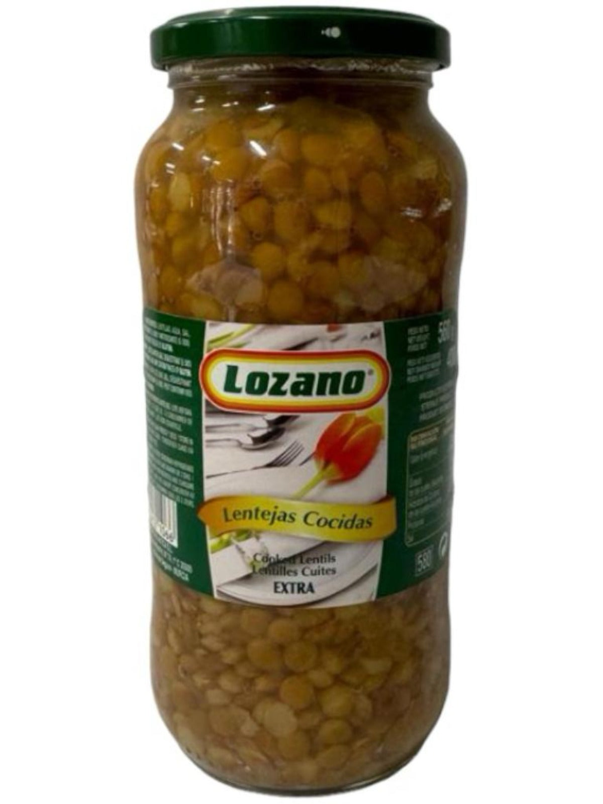 Lozano Lentejas Cocidas 560g (Best Before 05-07-2028)