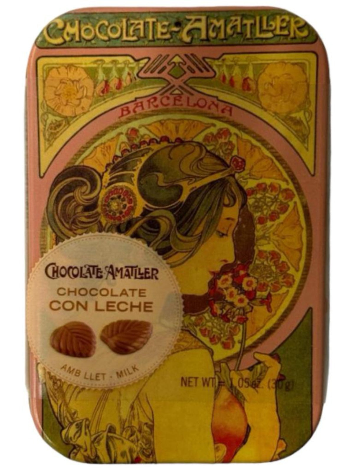 Chocolate Amatller Milk Chocolate 30g