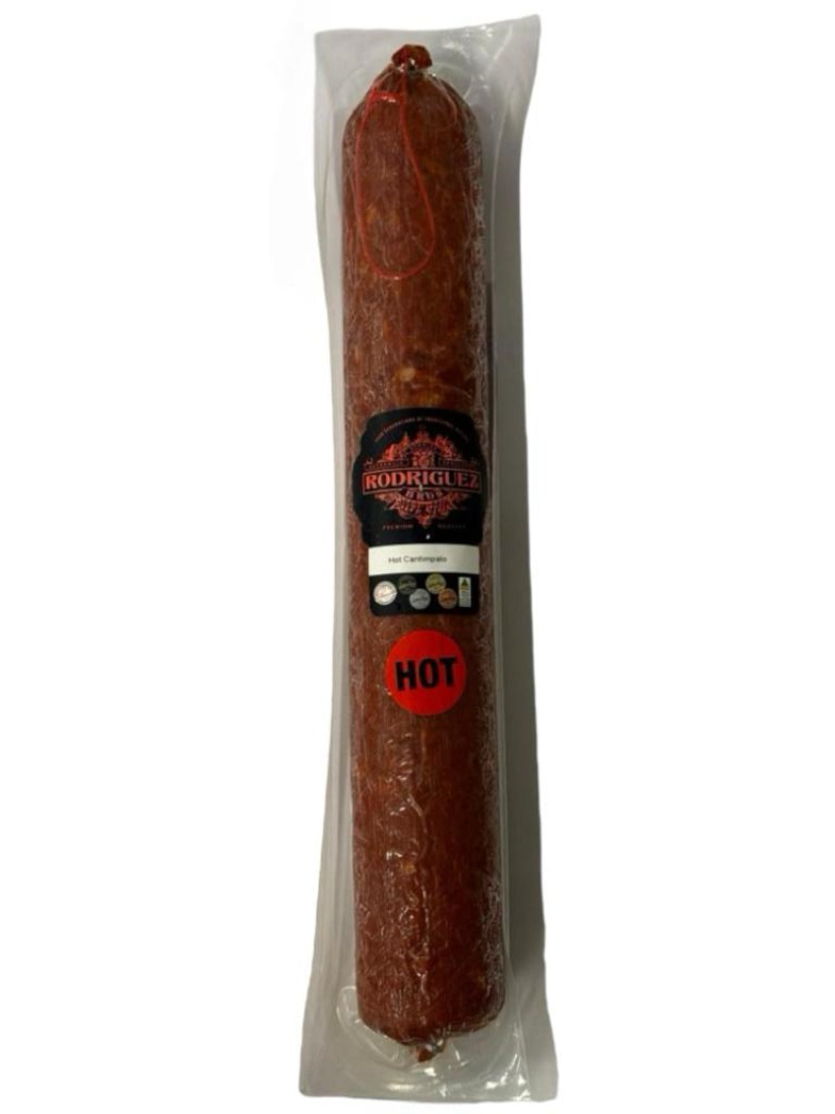 Hot Cantimpalo Full Salami Approx 780g random weight packet. Regular price $25.00 AUD [You are guaranteed to receive at least 750g of product, equivalent price of $33.33 per kg.]