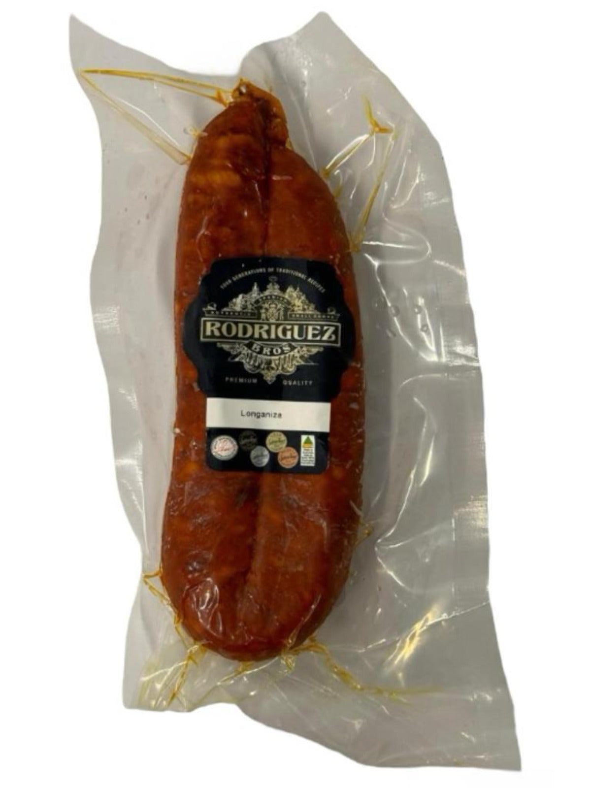 Mild Longaniza single piece pack. Approx 285g random weight packet. Regular price $10.00 AUD [You are guaranteed to receive at least 275g of product, equivalent price of $36.36 per kg.]