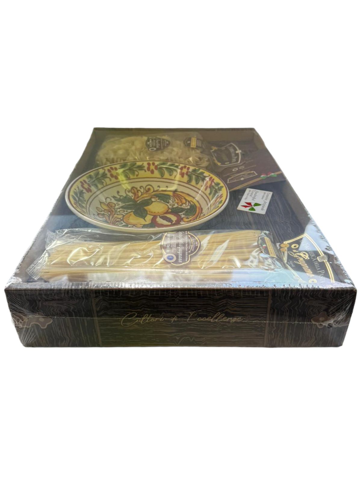 La Fabrica Della Pasta Gragnano Pasta Gift Box With Homemade Ceramic Bowl