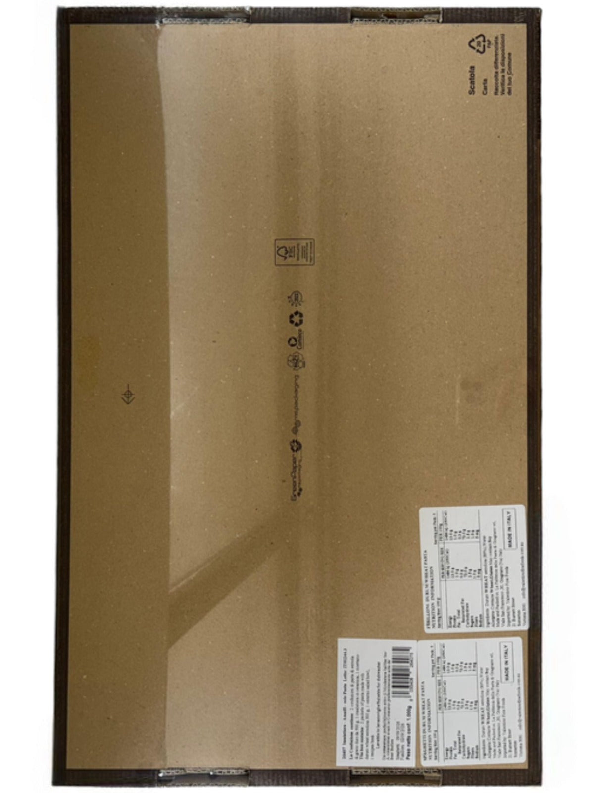 La Fabrica Della Pasta Gragnano Pasta Gift Box With Homemade Ceramic Bowl