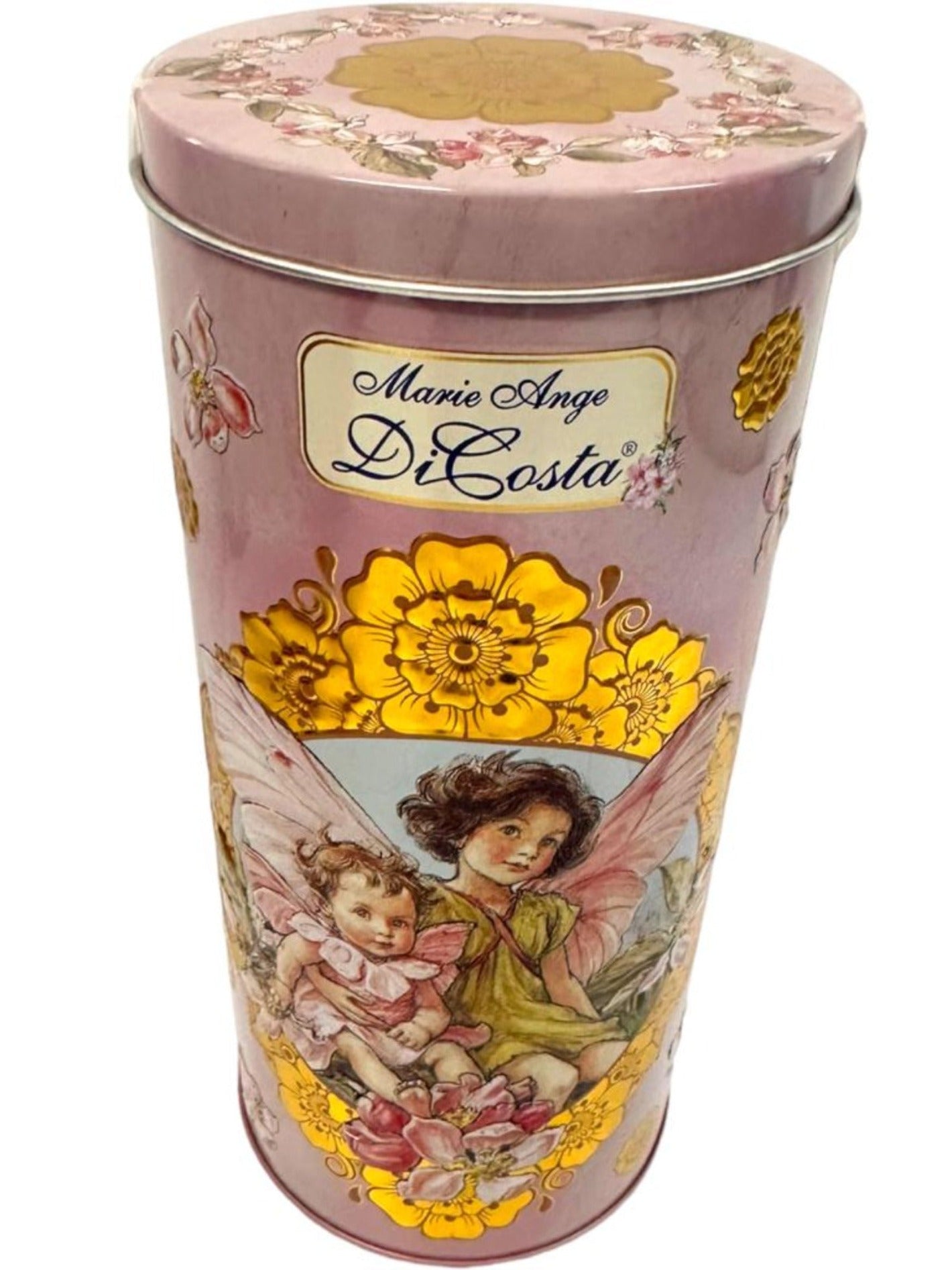 Marie Ange di Costa Flower Fairy Italian Butter Cookies—Il Desiderio in Rose Gold 150g