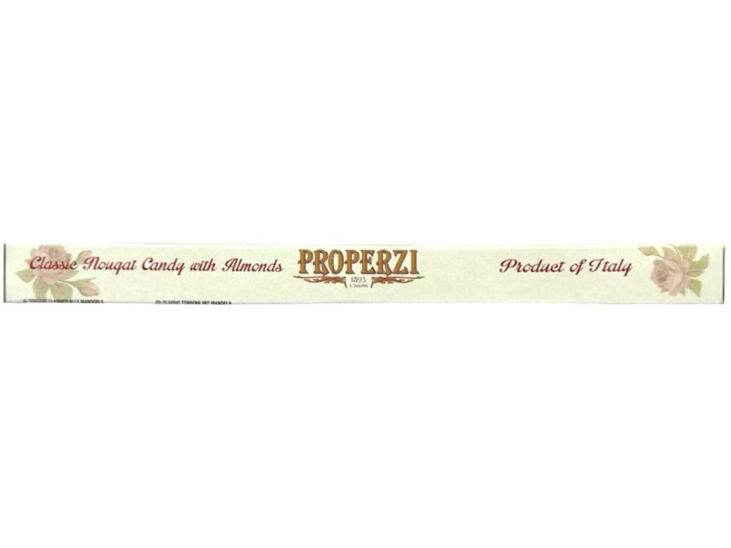 Properzi Italian Classic Nougat Candy With Almonds 200g