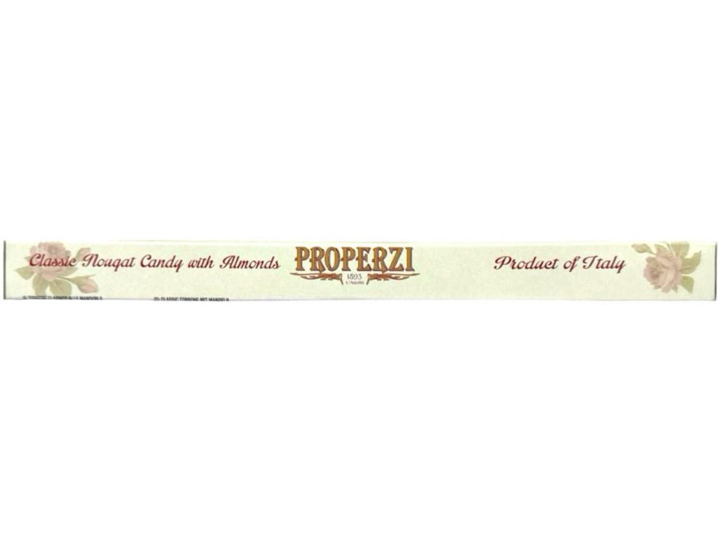 Properzi Italian Classic Nougat Candy With Almonds 200g - 2 Pack Total 400g