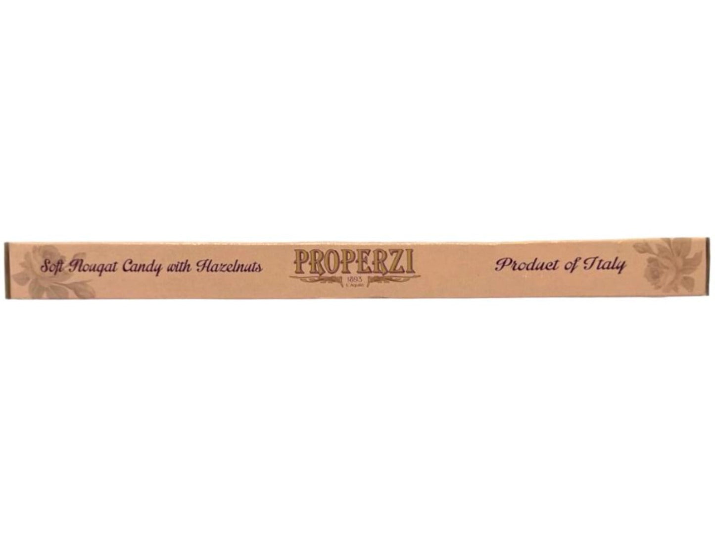Properzi Italian Soft Nougat Candy With Hazelnuts 200g - 2 Pack Total 400g