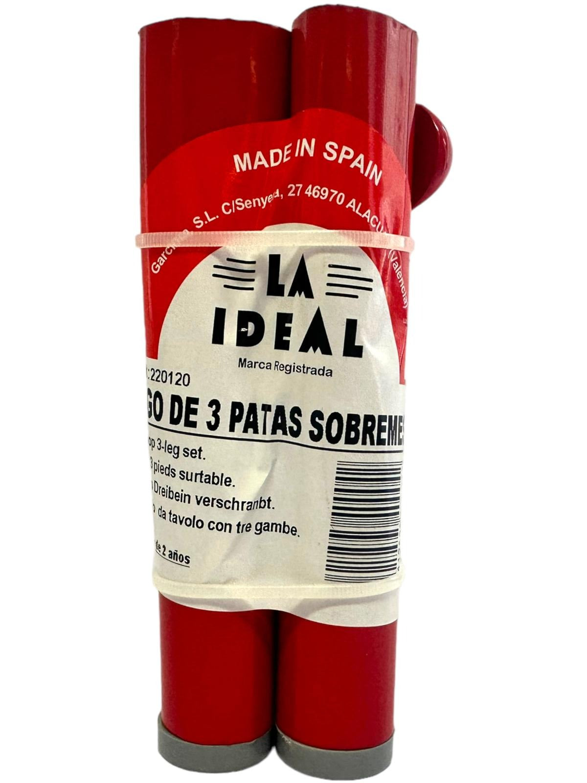 Garcima Set of 3 Support Legs for Gas Burner Desktop Size