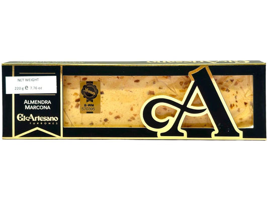 El Artesano Jijona Almendra Marcona Spanish Soft Almond Nougat 220g