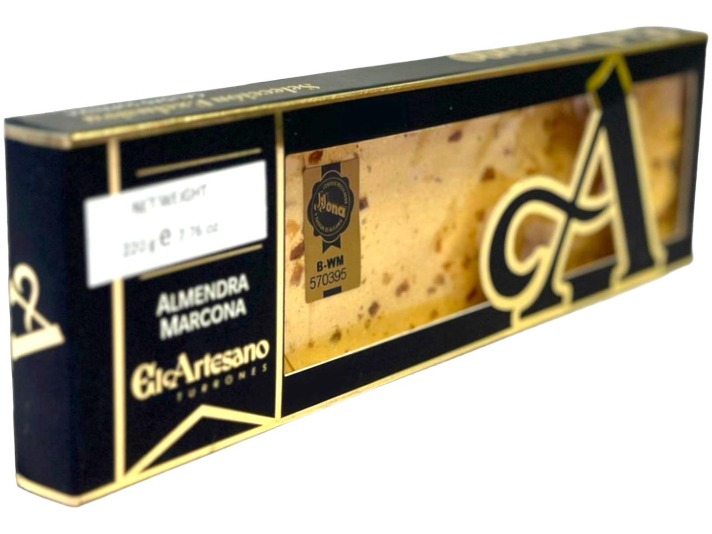 El Artesano Jijona Almendra Marcona Spanish Soft Almond Nougat 220g (Best Before 28-02-2027)