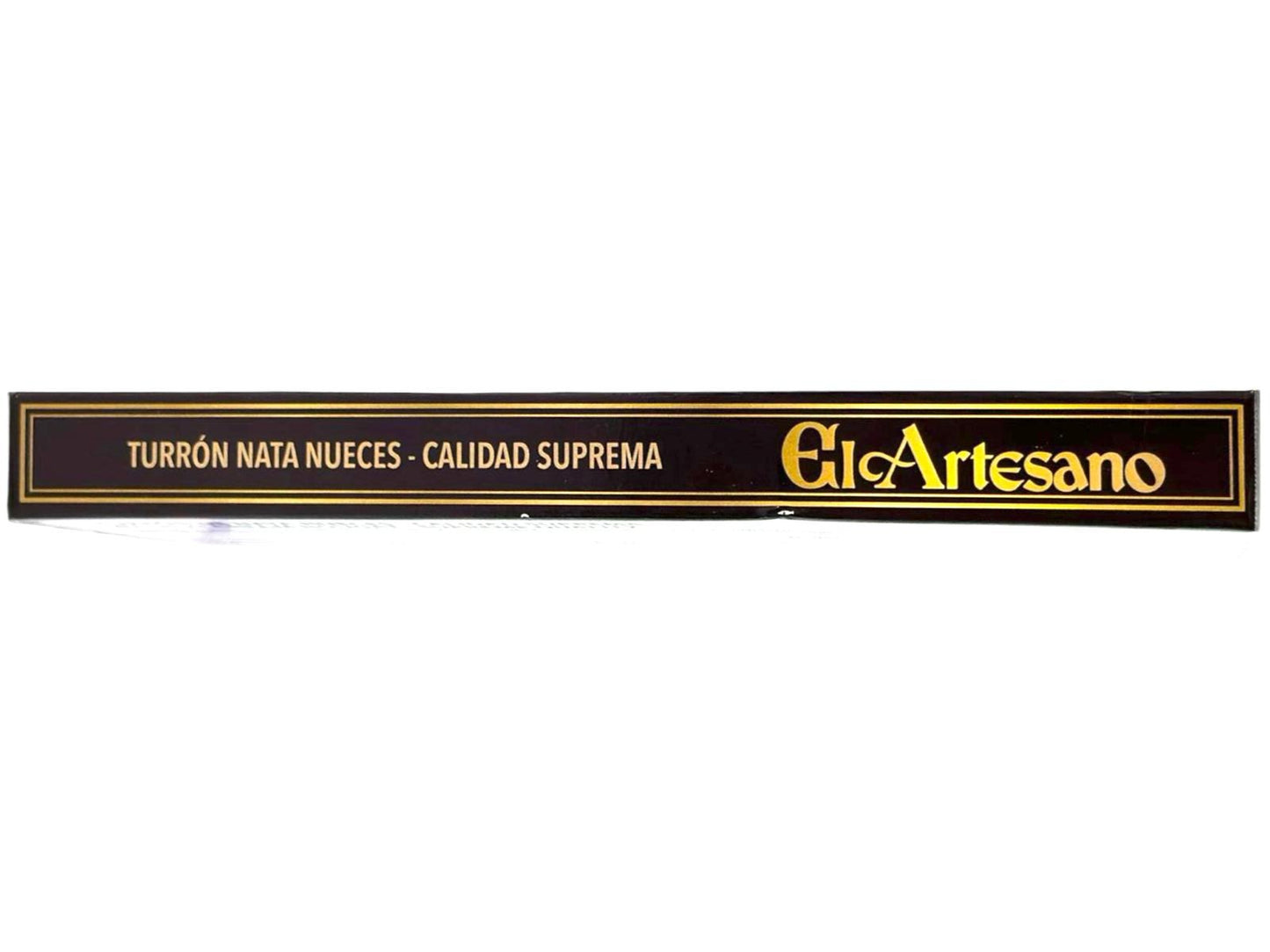 El Artesano Turron de Nata Nueces Spanish Turron from Walnuts 200g (Best Before 30-07-2025)