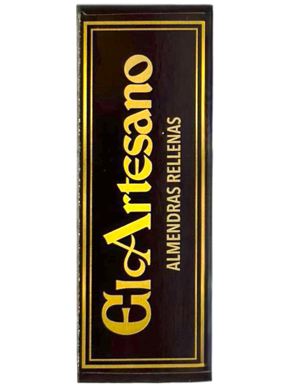 El Artesano Spanish Wafer Stuffed with Almond Cream Almendras Rellenas 100g (Best Before 30-01-2026)