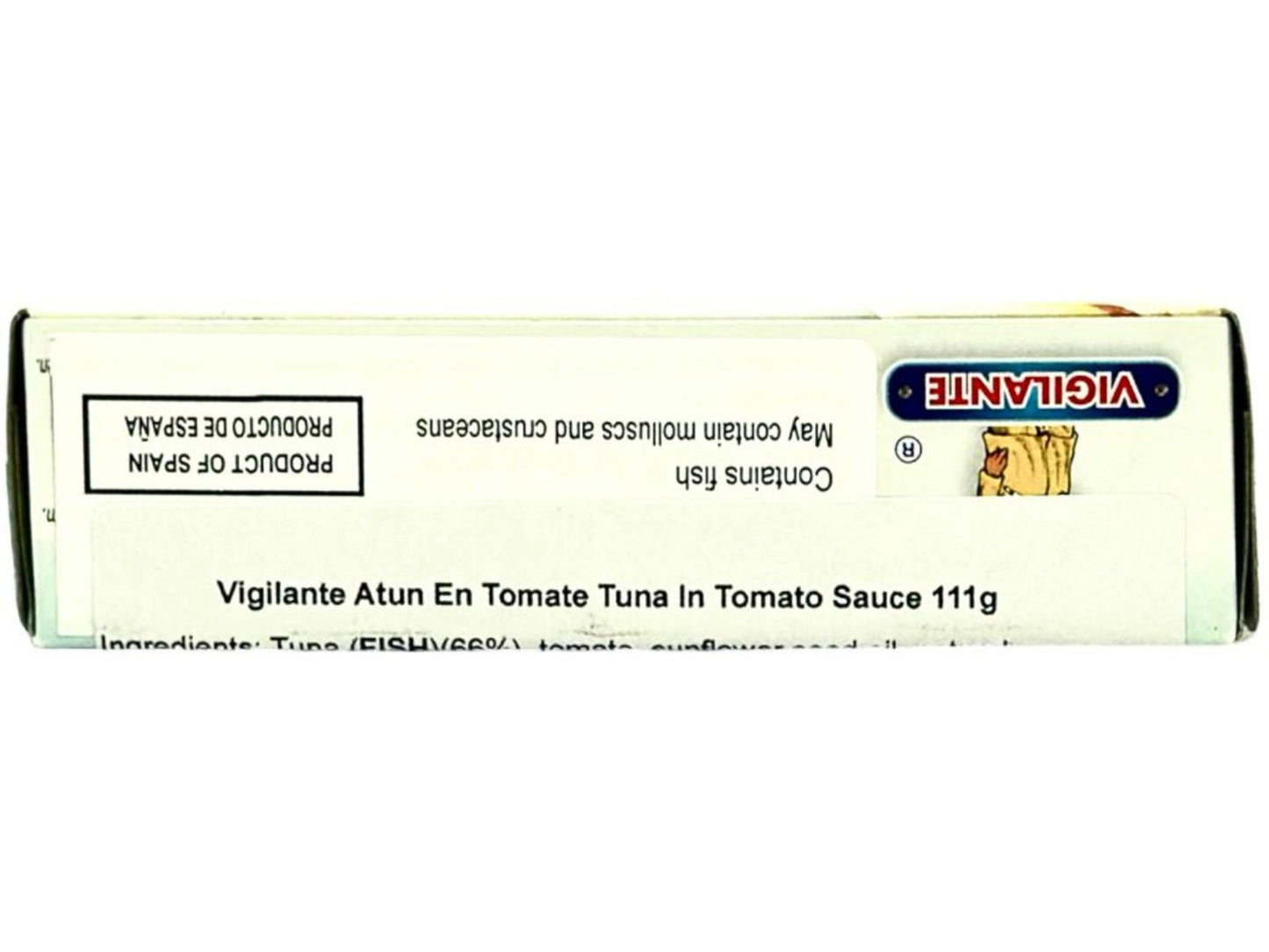 Vigilante Atun en Tomate - Spanish Tuna in Tomato Sauce 111g - 4 Pack Total 444g