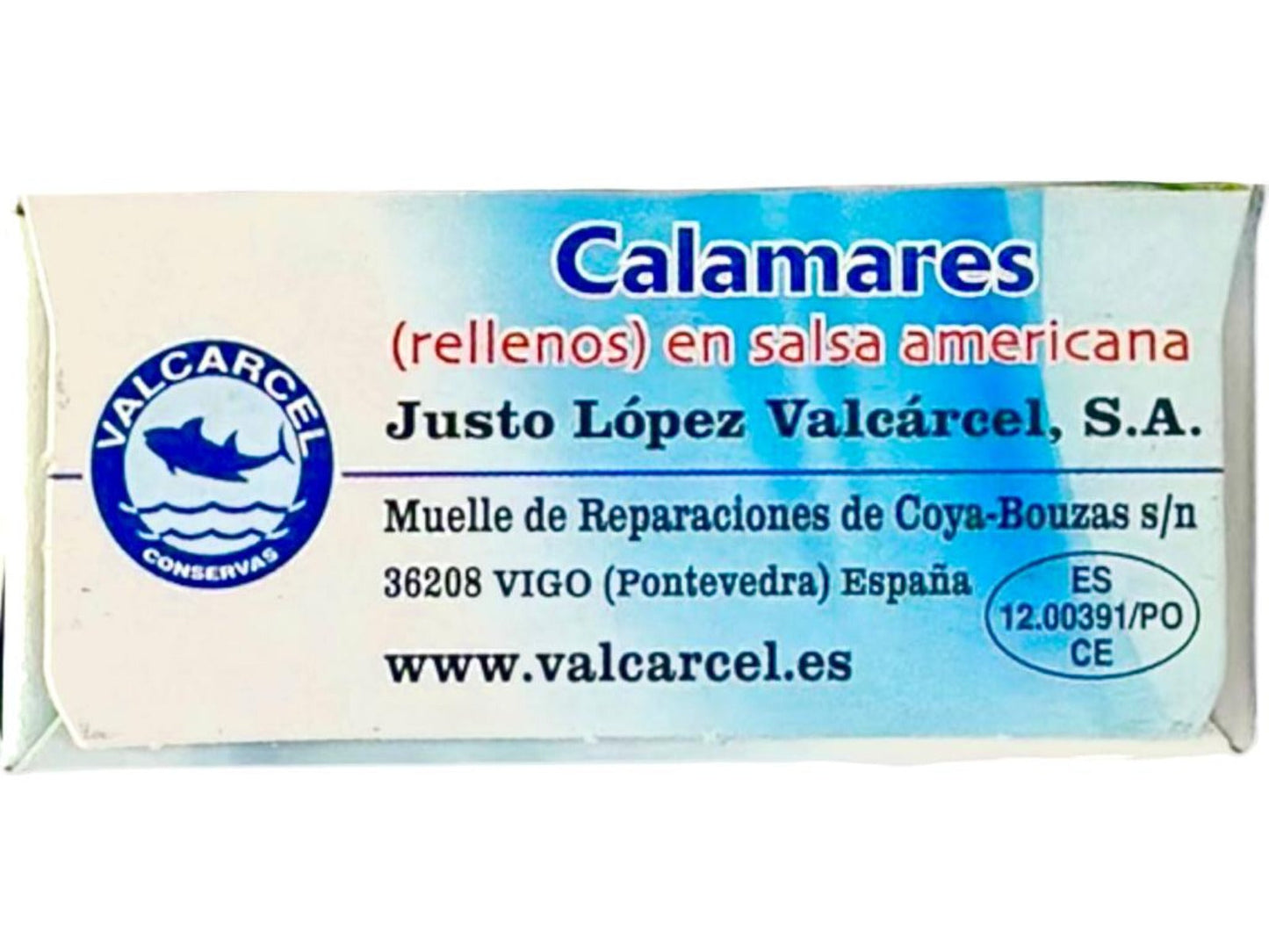 Vigilante Calamares (Rellenos) en Salsa Americana - Spanish Squids (Stuffed) in American Sauce 111g - 4 Pack Total 444g