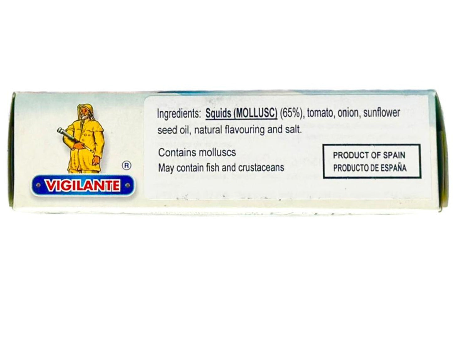 Vigilante Calamares (Rellenos) en Salsa Americana - Spanish Squids (Stuffed) in American Sauce 111g - 4 Pack Total 444g
