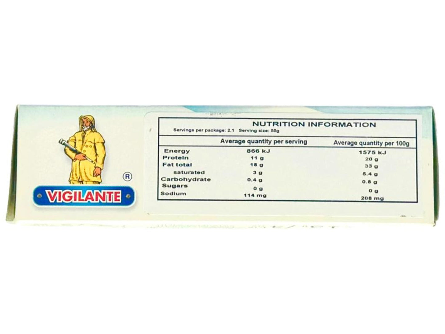 Vigilante Bonito del Norte Filetes en Aceite de Oliva - Spanish White Tuna Fillets in Olive Oil 115g - 4 Pack Total 640g