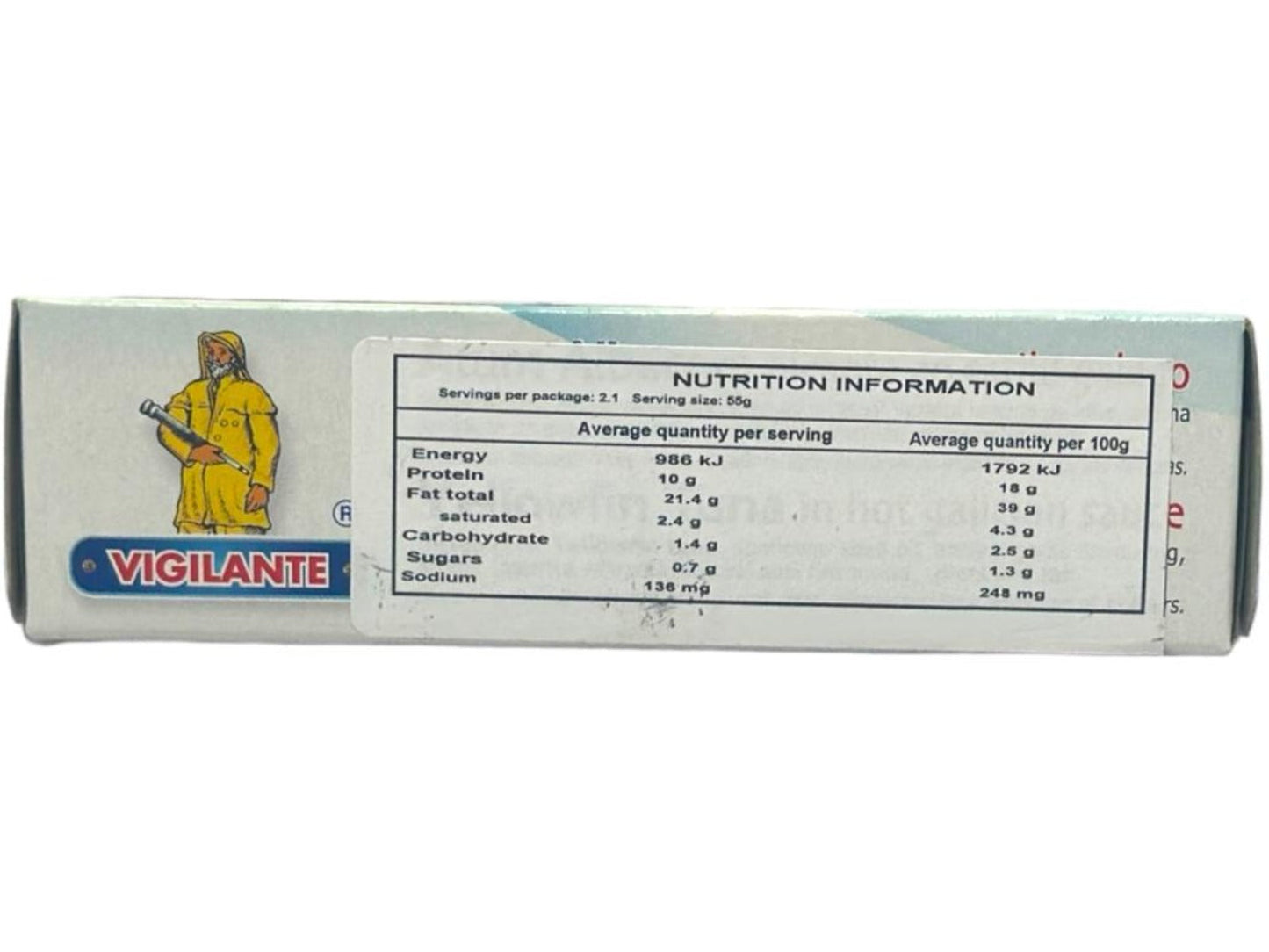 Vigilante Atun Claro a la Gallega Picante Spain - Spanish Yellowfin Tuna in Hot Galican Sauce 115g - 4 Pack Total 460g