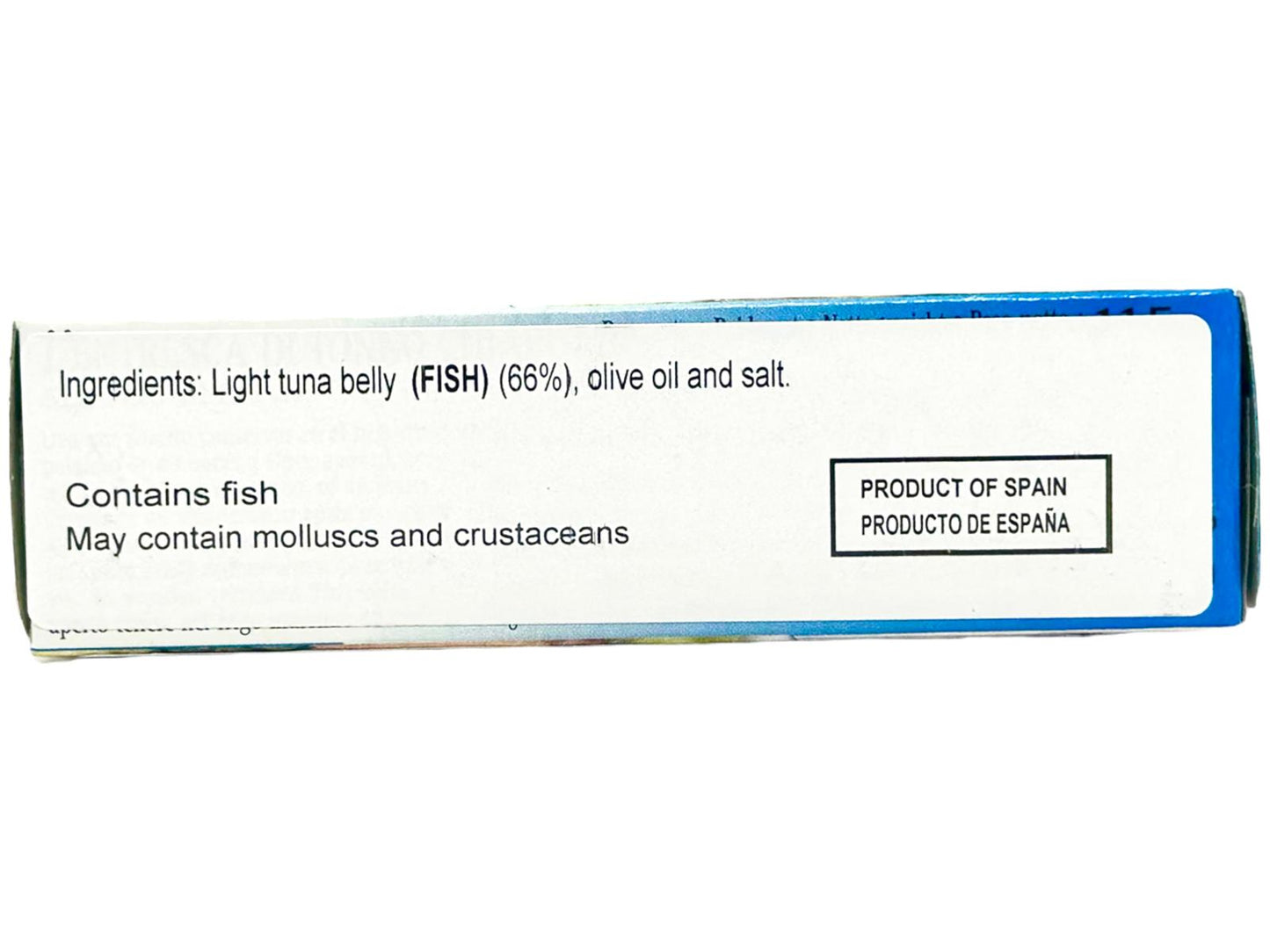 Vigilante Ventresca de Atun Claro en Aceite de Oliva Spain - Light Tuna Belly in Olive Oil 115g - 4 Pack Total 640g